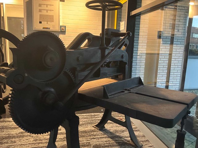 Karl krause papiersnijmachine - afbeelding 11 van  12