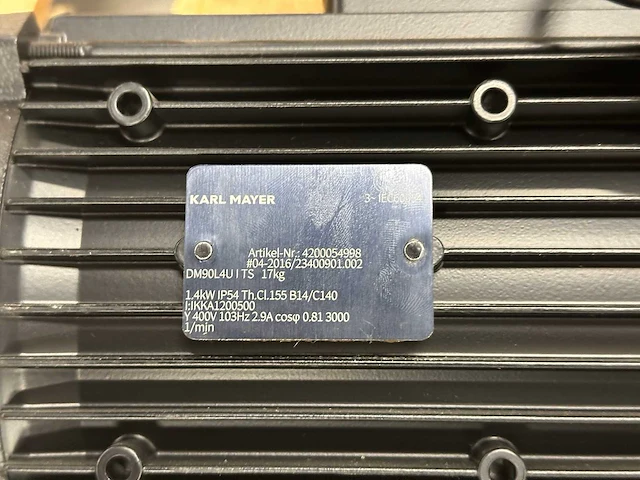 Karl mayer - electric motor 1x - afbeelding 5 van  5