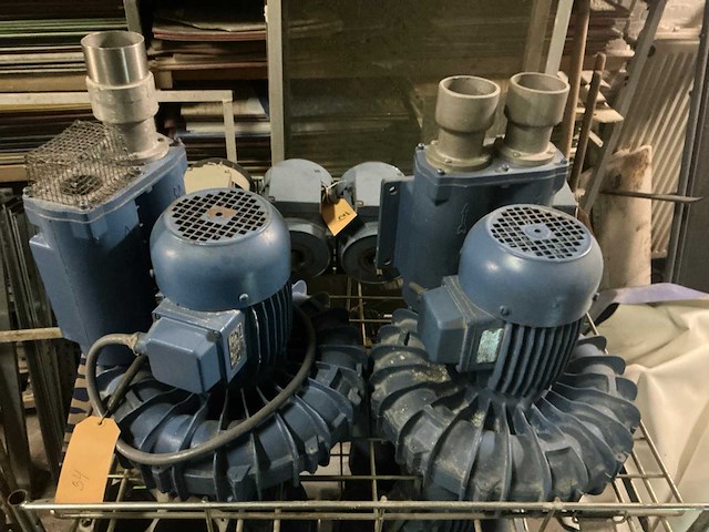 Karl w muller sd-4n 0,85kw elektromotor (4x) - afbeelding 1 van  9