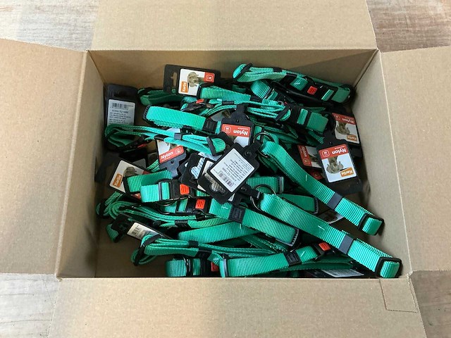 Karlie nylon maat m verstelbare halsband (32x) - afbeelding 2 van  2