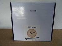 Karlsson - honeycomb - wandklok (10x) - afbeelding 2 van  2