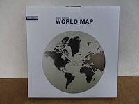 Karlsson - world map - wandklok (20x) - afbeelding 2 van  2
