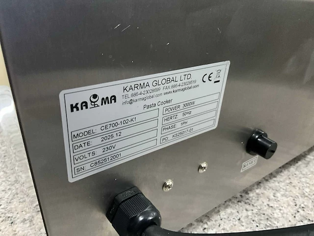 Karma ce700-102-k1 pastakoker - afbeelding 9 van  9