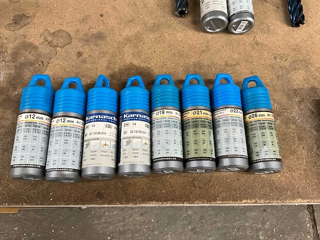 Karnasch partij kernboren (8x) - afbeelding 1 van  5