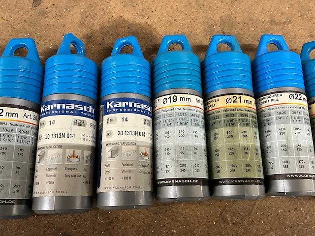 Karnasch partij kernboren (8x) - afbeelding 4 van  5