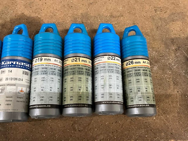 Karnasch partij kernboren (8x) - afbeelding 5 van  5