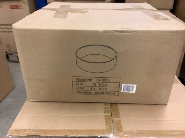 Karo - 64.0035 - waskom 36x36x12 cm - afbeelding 3 van  3