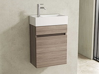 Karo - fontein + meubel grey oak 40 cm - afbeelding 1 van  6