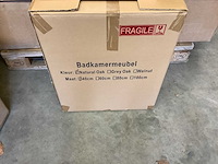Karo - fontein + meubel natural oak 40 cm - afbeelding 3 van  6