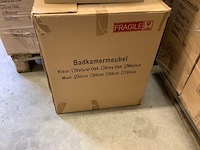 Karo - fontein + meubel walnut 40 cm - afbeelding 3 van  6