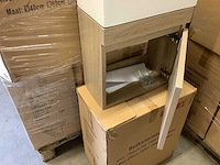 Karo - fontein + meubel walnut 40 cm - afbeelding 5 van  6