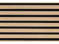 Karo - natural oak - wanddecoratie (4x) - afbeelding 2 van  3