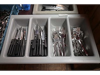 Karox en amefa vork en steak mes set (50x) - afbeelding 1 van  5