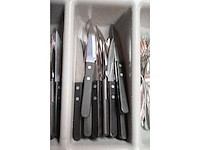 Karox en amefa vork en steak mes set (50x) - afbeelding 3 van  5
