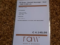 Karpet cs rugs, sauvage, geel - afbeelding 5 van  6
