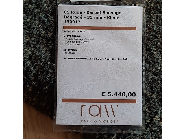 Karpet cs rugs, sauvage, ronfd - afbeelding 2 van  6