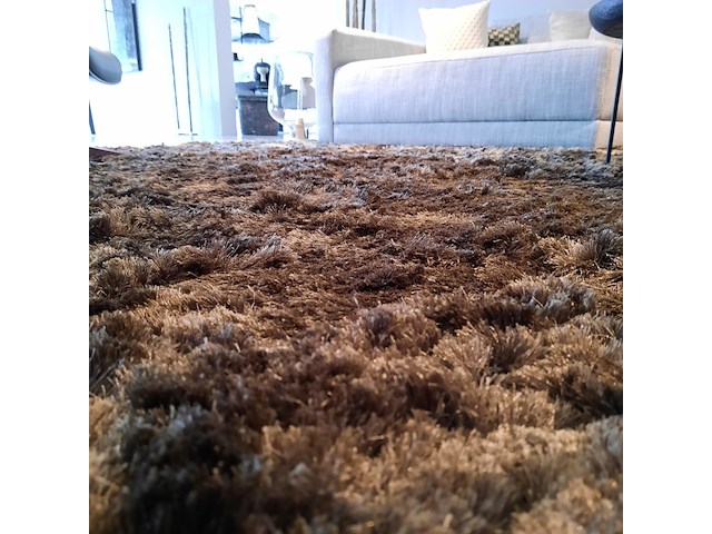 Karpet hg carpets, dix, luxury brown - afbeelding 5 van  5