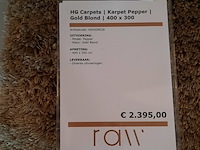 Karpet hg carpets, pepper, gold blond - afbeelding 2 van  5