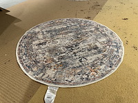 Karpet, meerkleurig, doorsnee 120 cm - afbeelding 1 van  2