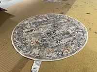 Karpet, meerkleurig, doorsnee 120 cm - afbeelding 1 van  2