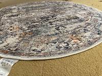 Karpet, meerkleurig, doorsnee 120 cm - afbeelding 2 van  2