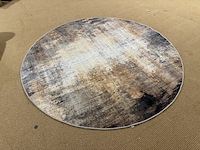 Karpet, meerkleurig, doorsnee 200 cm - afbeelding 1 van  3