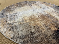 Karpet, meerkleurig, doorsnee 200 cm - afbeelding 3 van  3