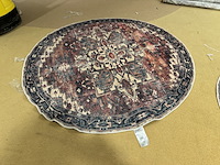 Karpet, meerkleurig, doorsnee 200 cm - afbeelding 1 van  3