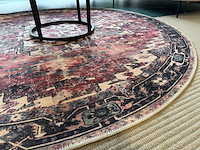 Karpet, meerkleurig, rond - afbeelding 3 van  3