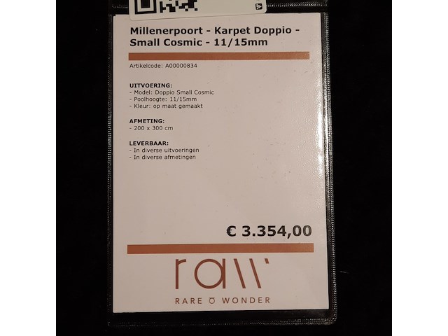 Karpet millenerpoort, doppio - afbeelding 2 van  6