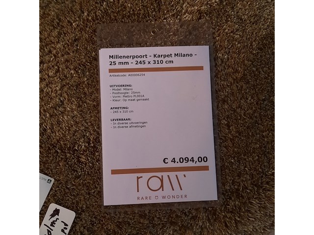 Karpet millenerpoort, milano - afbeelding 2 van  5