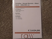Karpet perletta, bormio, sand - afbeelding 2 van  5