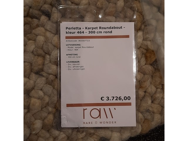 Karpet perletta, roundabout - afbeelding 2 van  5