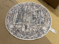 Karpet, rond, meerkleurig - afbeelding 2 van  4