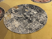 Karpet, rond, meerkleurig - afbeelding 1 van  4