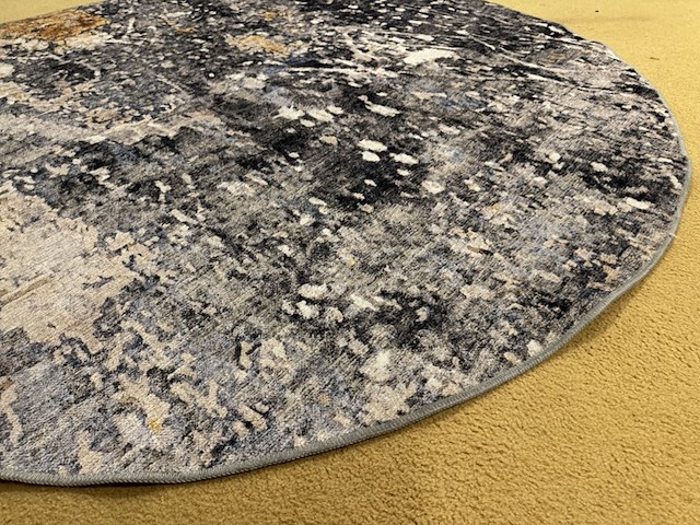 Karpet, rond, meerkleurig - afbeelding 4 van  4