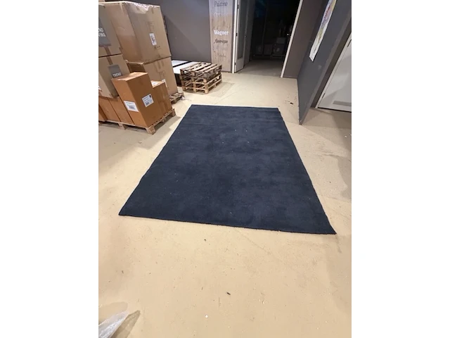Karpet wol 280 x 200, antraciet - afbeelding 1 van  5