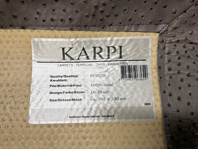 Karpi strius vloerkleed - afbeelding 8 van  9