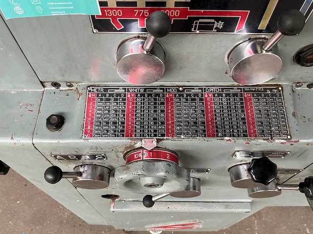 Kart - 320x750mm - horizontal lathe - afbeelding 10 van  10