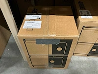 Kartell design container 2 modules malva h40cm