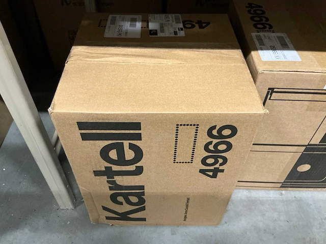 Kartell design container 2 modules malva h40cm - afbeelding 2 van  3