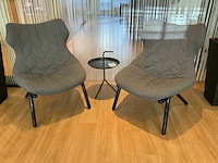 Kartell fauteuil en bijzettafel (2x) - afbeelding 1 van  7