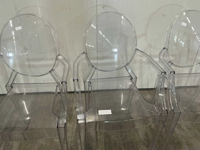 Kartell louis ghost stoel (5x) - afbeelding 4 van  7