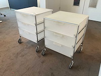 Kartell mobil ladekast (2x) - afbeelding 4 van  5