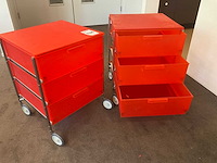 Kartell mobil ladekast (2x)