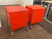 Kartell mobil ladekast (2x) - afbeelding 2 van  5