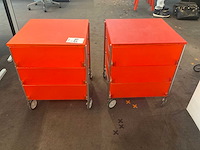 Kartell mobil ladekast (2x) - afbeelding 5 van  5