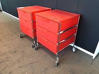 Kartell mobil ladekast (2x) - afbeelding 2 van  5