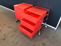 Kartell mobil ladekast (2x) - afbeelding 4 van  5