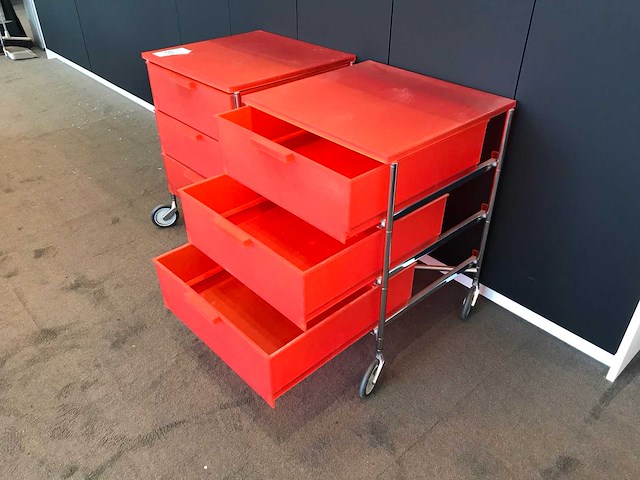 Kartell mobil ladekast (2x) - afbeelding 2 van  2